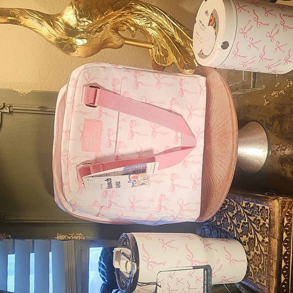 Hydrapeak Flask Pink Bow Lunch Tote Set🩷🎀🩷🎀🩷 - Picture 6 of 11